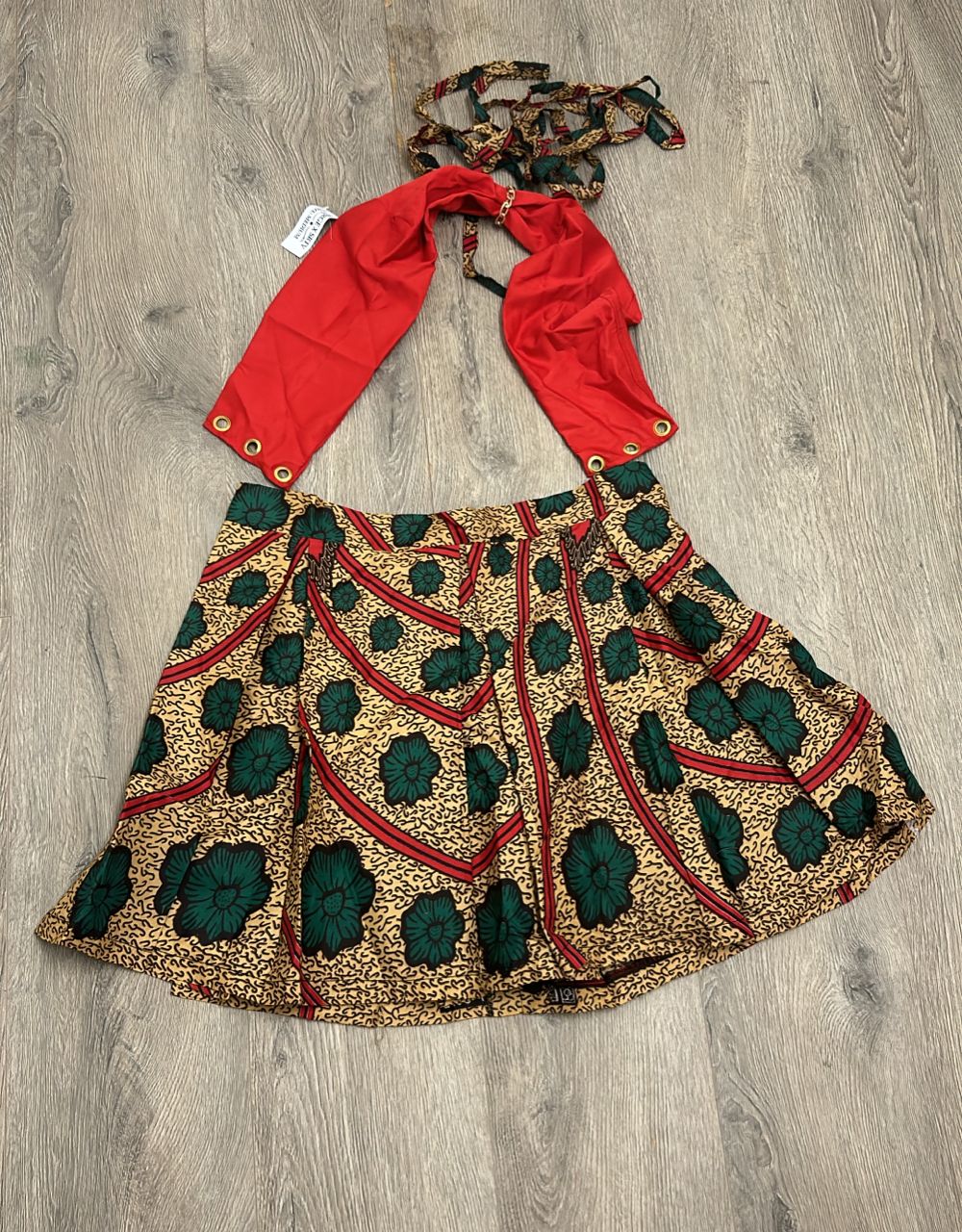 Elegant Ankara Skirt & Bra Top